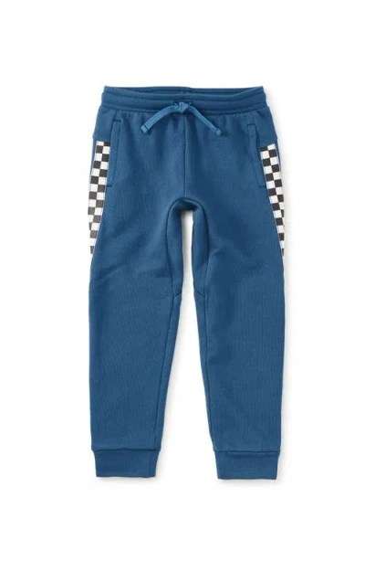 Tea Collection Kids'  Stripe-out Joggers In Blue