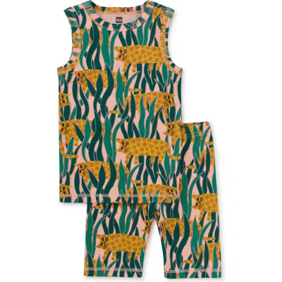 Tea Collection Babies'  Summer Nights Tank Pajama Set