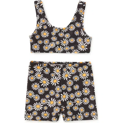 Tea Collection Kids'  Tankini & Board Shorts Swim Set In Multi