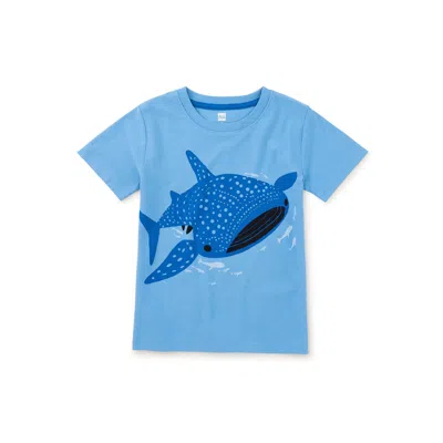 Tea Collection Kids' Tattle Whale Shark Tee In Blue