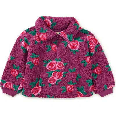 Tea Collection Kids'  Teddy Fleece Pullover