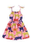 Tea Collection Tie Shoulder Twirl Dress