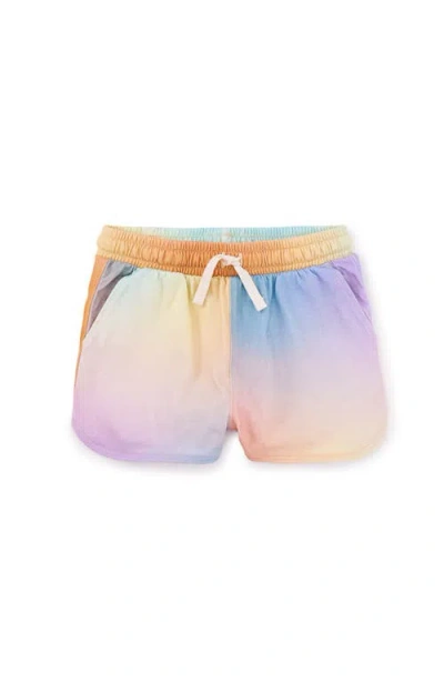 Tea Collection Kids'  Tie Waist Shorts In Black