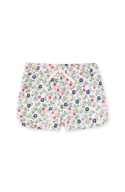Tea Collection Kids'  Tie Waist Shorts In Multi