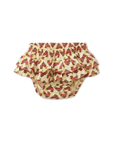 Tea Collection Tiered Ruffle Bloomer In Multi