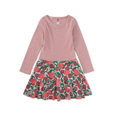 Tea Collection Kids'  Tiered Skirted Twirl Dress In Pink