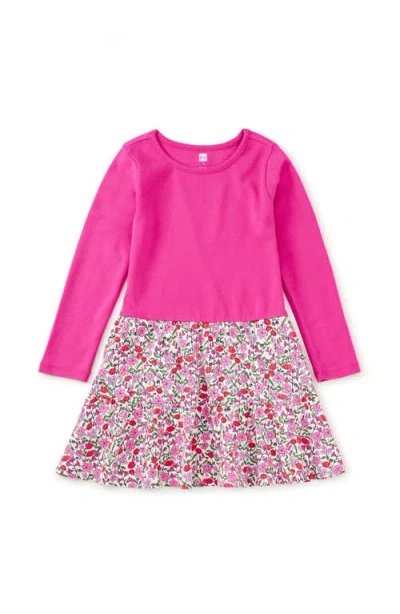 Tea Collection Babies'  Tiered Skirted Twirl Dress In Multi
