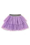 Tea Collection Tiered Tulle Skirt In Purple
