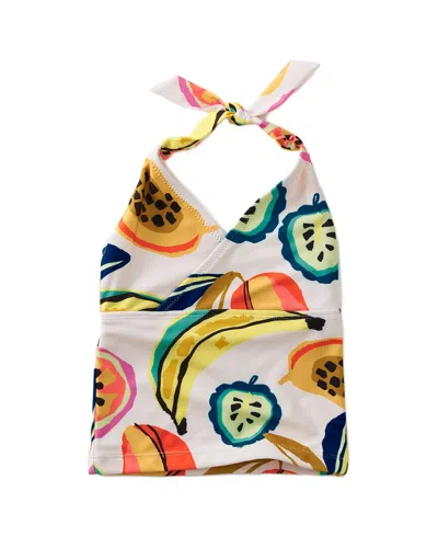 Tea Collection Kids' Tie-tankini Top In Multi