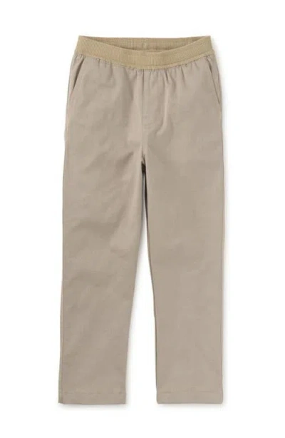 Tea Collection Kids'  Timeless Stretch Twill Pants In Neutral
