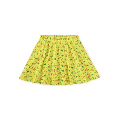 Tea Collection Babies' Twirl Skort In Yellow