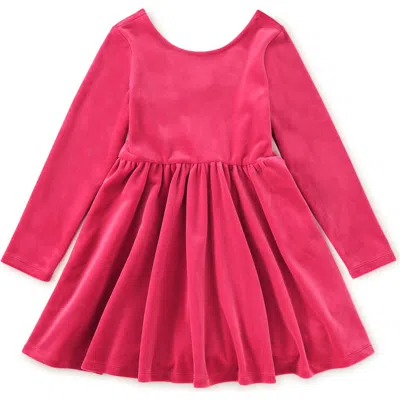 Tea Collection Kids'  Velour Ballet Dress In Purple