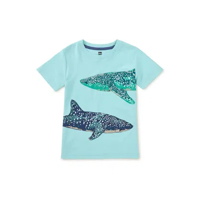 Tea Collection Kids' Whale Shark Graphic Tee In Blue