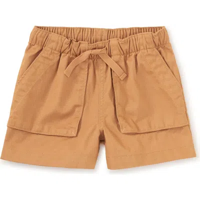 Tea Collection Kids'  Woven Camp Shorts In Balsa Wood