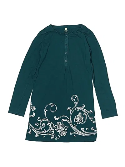 Pre-owned Tea Kids' Dress In Blue