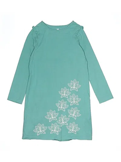 Pre-owned Tea Kids' Dress In Blue