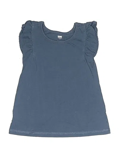 Pre-owned Tea Kids' Dress In Blue