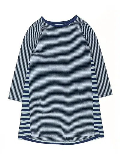 Pre-owned Tea Kids' Dress In Blue