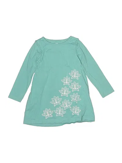 Pre-owned Tea Kids' Dress In Blue