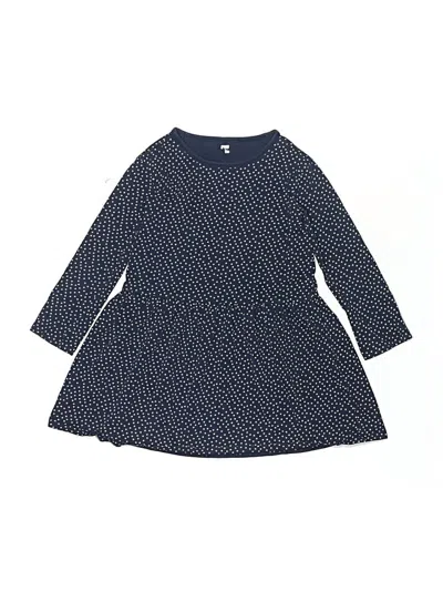 Pre-owned Tea Kids' Dress In Blue