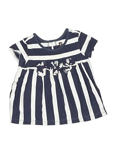 Pre-owned Tea Kids' Dress In Blue