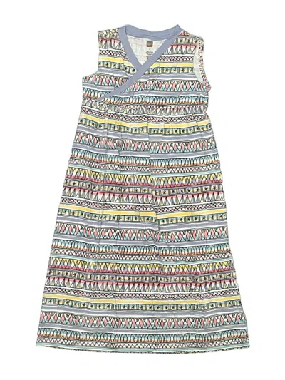 Pre-owned Tea Kids' Dress In Blue