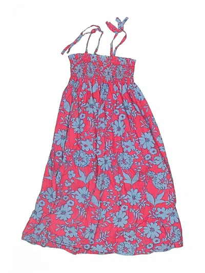 Pre-owned Tea Kids' Dress In Blue