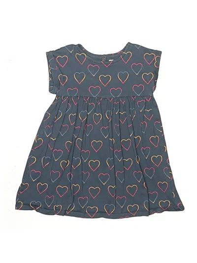 Pre-owned Tea Kids' Dress In Blue