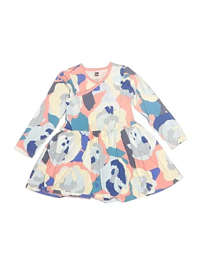Pre-owned Tea Kids' Dress In Blue