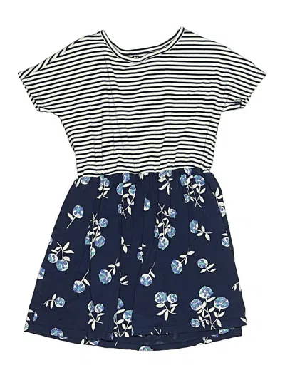 Pre-owned Tea Kids' Dress In Blue