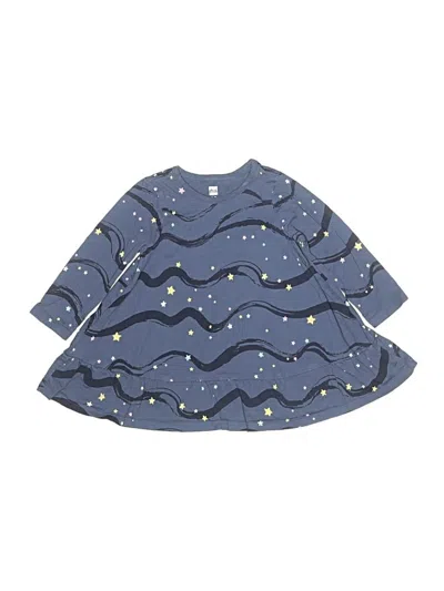 Pre-owned Tea Kids' Dress In Blue