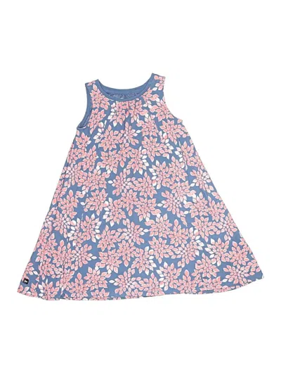 Pre-owned Tea Kids' Dress In Blue