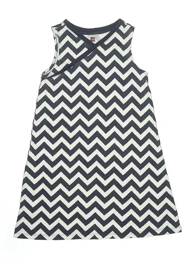 Pre-owned Tea Kids' Dress In Gray
