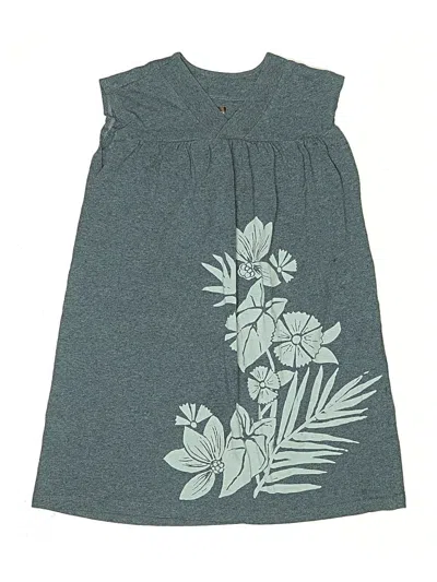 Pre-owned Tea Kids' Dress In Gray