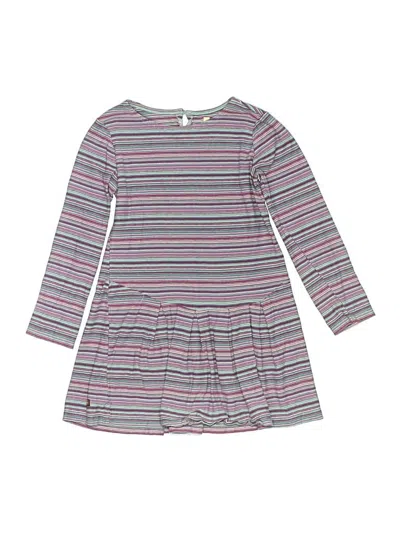 Pre-owned Tea Kids' Dress In Gray