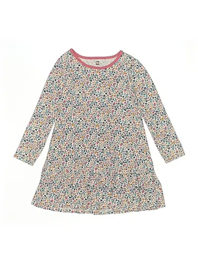 Pre-owned Tea Kids' Dress In Gray