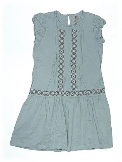 Pre-owned Tea Kids' Dress In Gray