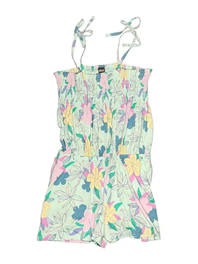 Pre-owned Tea Kids' Dress In Green