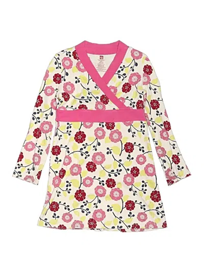 Pre-owned Tea Kids' Dress In Ivory