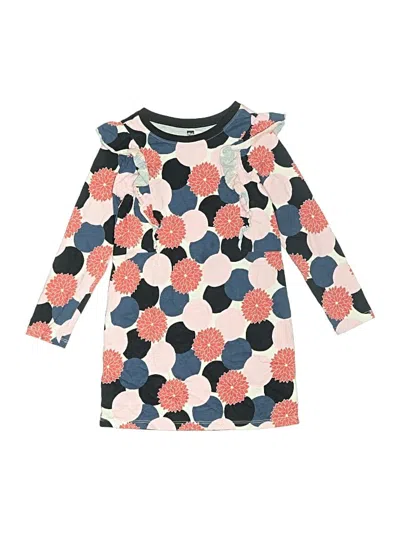 Pre-owned Tea Kids' Dress In Pink