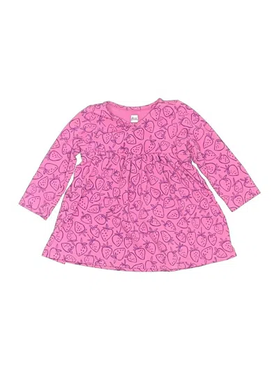 Pre-owned Tea Babies' Dress In Pink