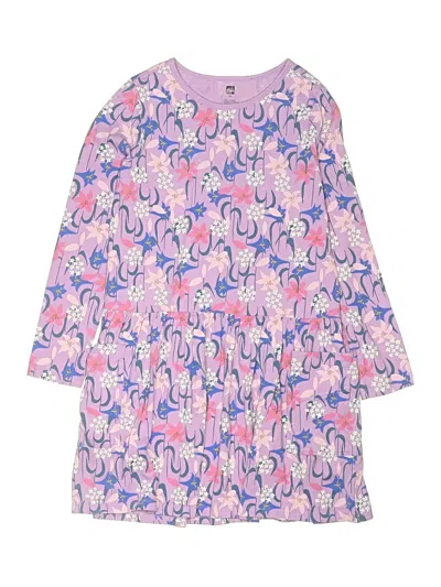 Pre-owned Tea Kids' Dress In Pink