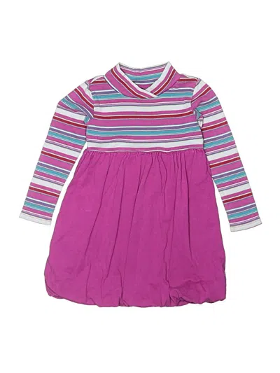 Pre-owned Tea Kids' Dress In Purple