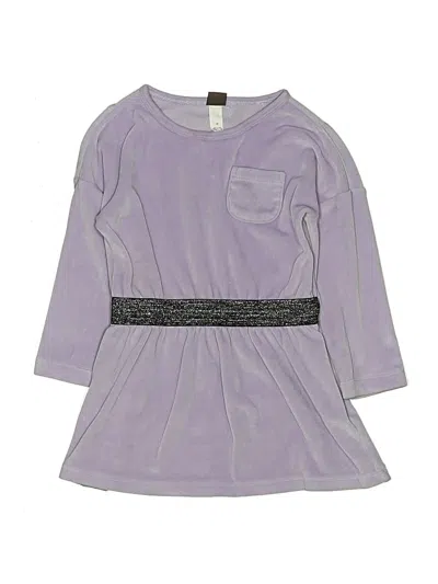 Pre-owned Tea Kids' Dress In Purple