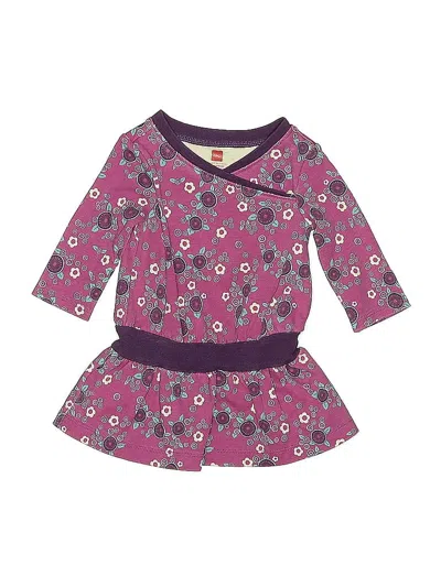 Pre-owned Tea Babies' Dress In Purple