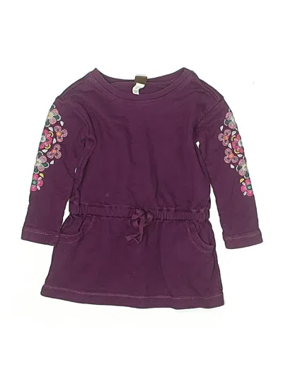 Pre-owned Tea Kids' Dress In Purple