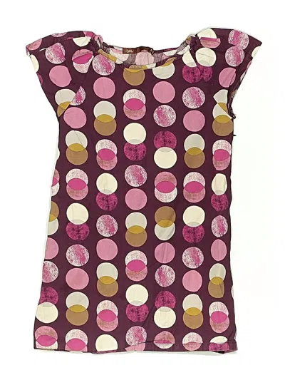 Pre-owned Tea Kids' Dress In Purple