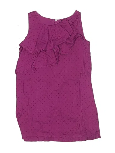 Pre-owned Tea Kids' Dress In Purple