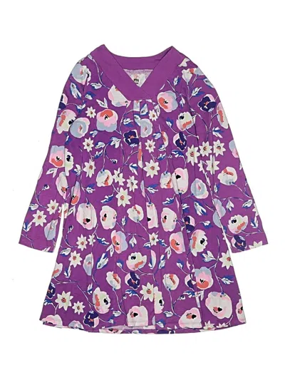 Pre-owned Tea Kids' Dress In Purple