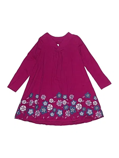 Pre-owned Tea Kids' Dress In Purple